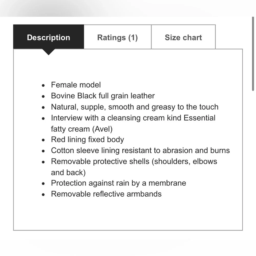 Helstons Motorcycle Jacket - Picture 6 of 7
